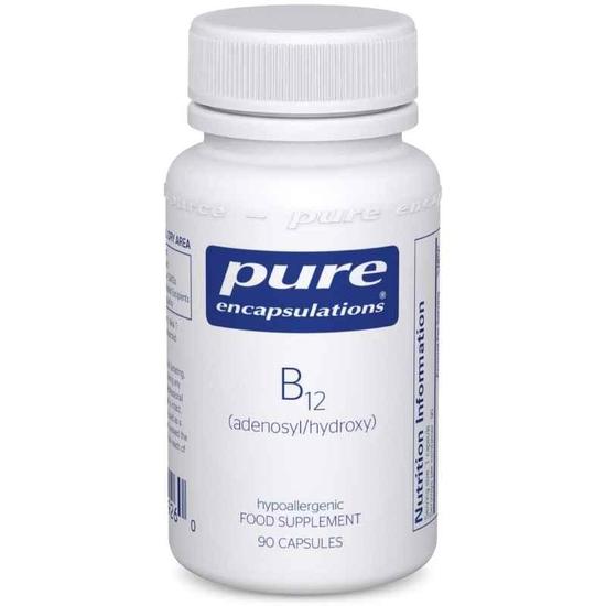 Pure Encapsulations B12 adenosyl/hydroxy Capsules 90 Capsules