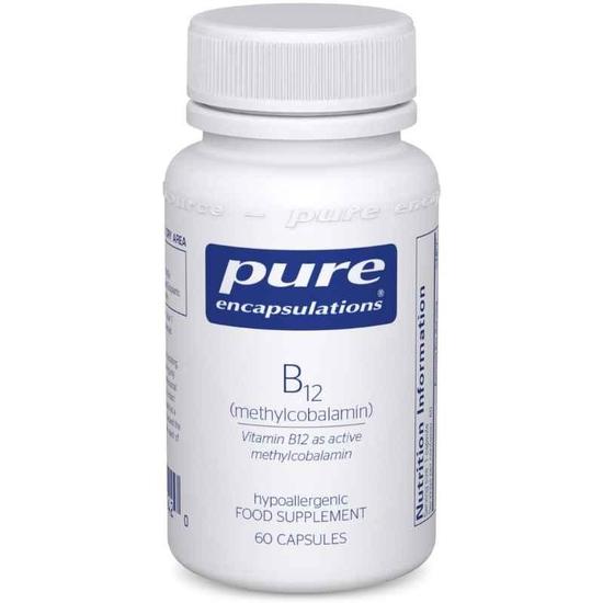 Pure Encapsulations B12methylcobalamin Capsules 60 Capsules