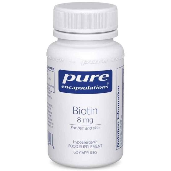 Pure Encapsulations Biotin 8mg Capsules 60 Capsules