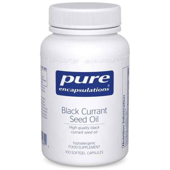 Pure Encapsulations Black Currant Seed Oil Softgels 100 Softgels