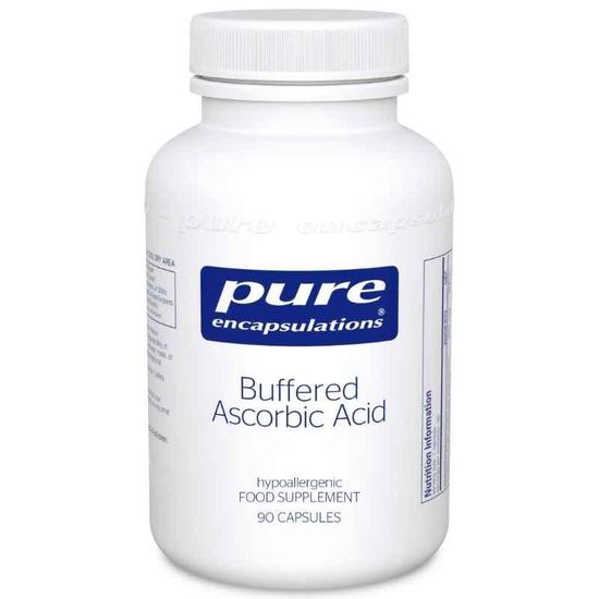 Pure Encapsulations Buffered Ascorbic Acid Capsules 90 Capsules