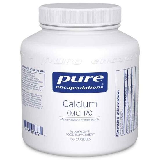 Pure Encapsulations Calcium MCHA Capsules 180 Capsules