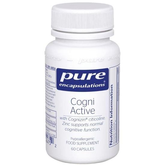 Pure Encapsulations Cogni Active Capsules 60 Capsules