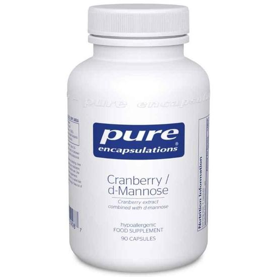 Pure Encapsulations Cranberry & d-Mannose Capsules 90 Capsules