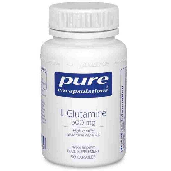 Pure Encapsulations l-Glutamine 500mg Capsules 90 Capsules