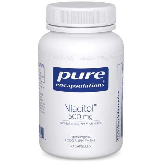 Pure Encapsulations Niacitol 500mg Capsules 60 Capsules