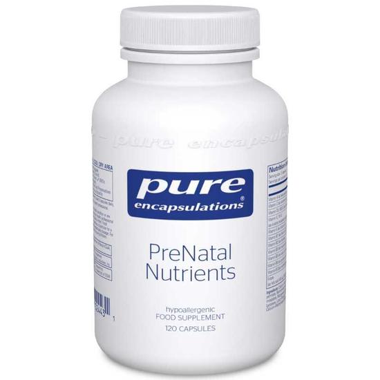 Pure Encapsulations PreNatal Nutrients Capsules 120 Capsules