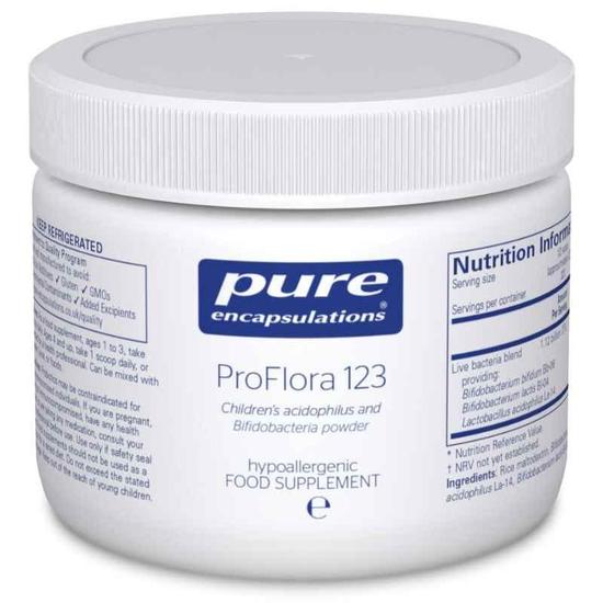 Pure Encapsulations ProFlora 123 Dairy-free 60g