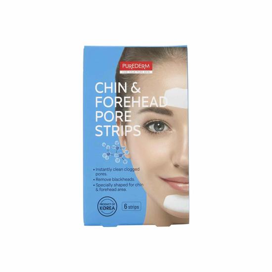 Purederm Chin & Forehead Pore 6 Strips