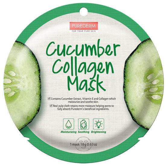 Purederm Cucumber Collagen Mask Cucumber