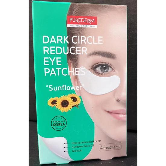 Purederm Dark Circle Reducer Sunflower Eye Patches 4 Sachet