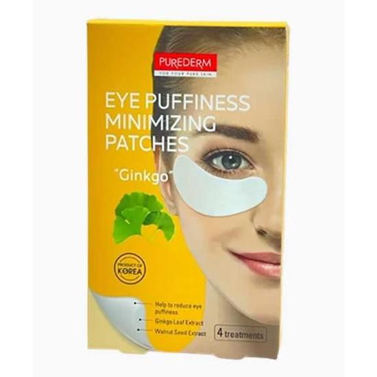 Purederm Eye Puffiness Minimising Ginkgo Patches 4 Sachet