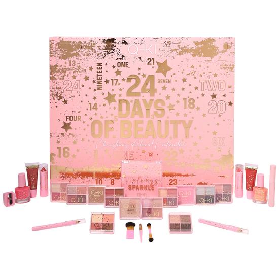 Q-KI 24 Days Of Beauty Advent Calendar 2024 24 Pieces