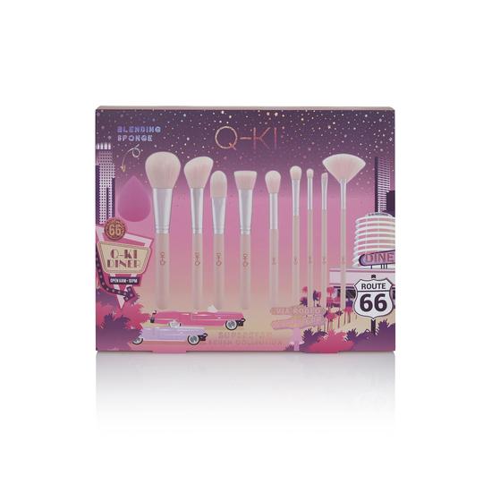 Q-KI Superstar Brush Collection Eco Packaging 10 Piece