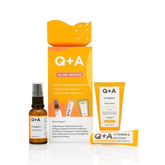 Q+A Glow Heroes Skin Care Gift Set