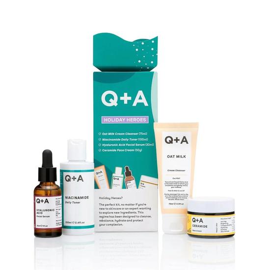 Q+A Holiday Heroes Skin Care Gift Set