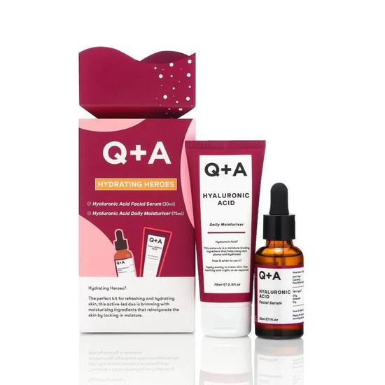 Q+A Hydrating Heroes Skin Care Gift Set