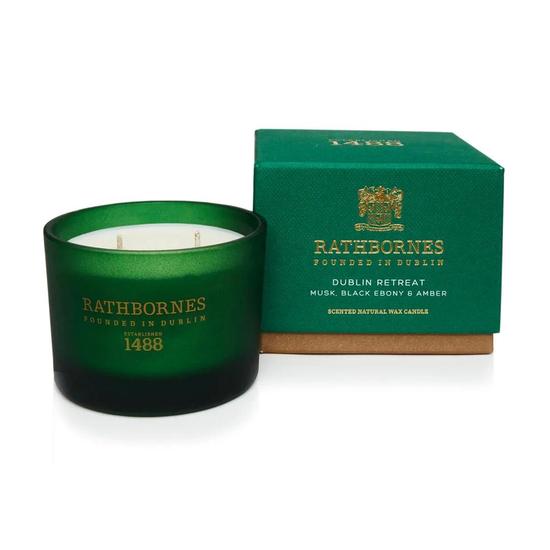 Rathbornes 1488 Dublin Retreat Two Wick Scented Candle