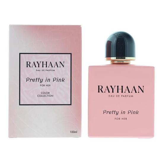 Rayhaan Pretty In Pink For Her Colour Collection Eau De Parfum 100ml