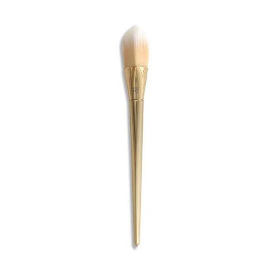 Real Techniques Bold Metals Collection 101 Triangle Foundation Brush White