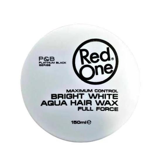 Red One Bright White Aqua Hair Gel Wax Full Force 150ml