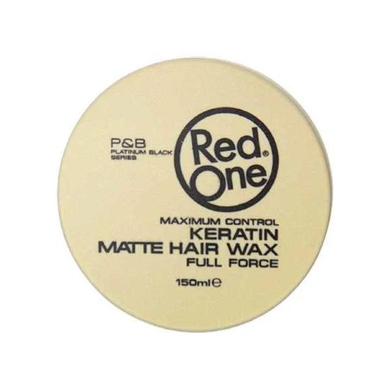 Red One Maximum Control Keratin Matte Hair Wax Full Force 150ml