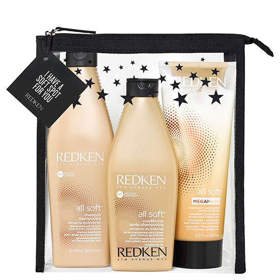 Redken All Soft Gift Pouch Cosmetify