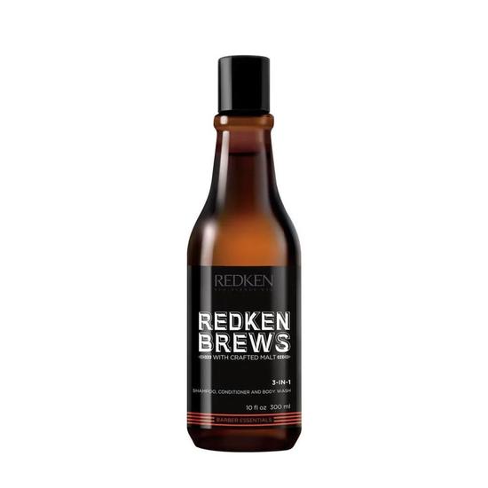 Redken Brews Shampoo, Conditioner & Body Wash 300ml