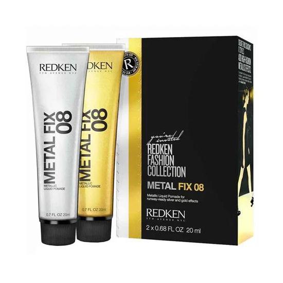Redken Metal Fix 08 Metallic Liquid Pomade 2 x 20ml