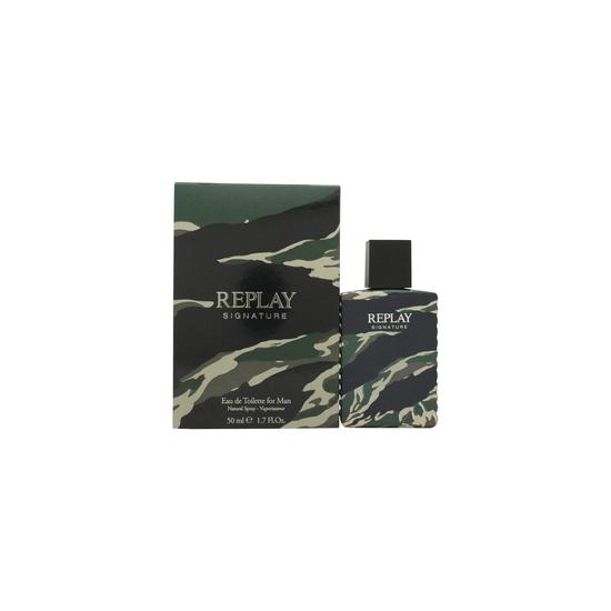 Replay Signature For Men Eau De Toilette 50ml