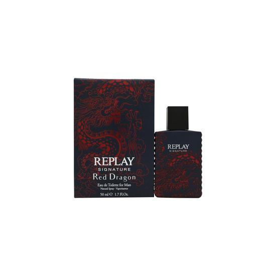 Replay Signature Red Dragon Eau De Toilette 50ml