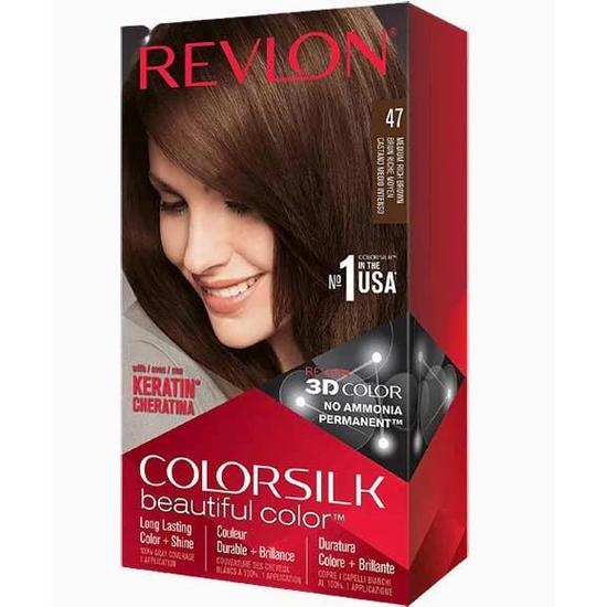 Revlon Coloursilk Beautiful Colour Permanent Hair Colour 47 Medium Rich Brown