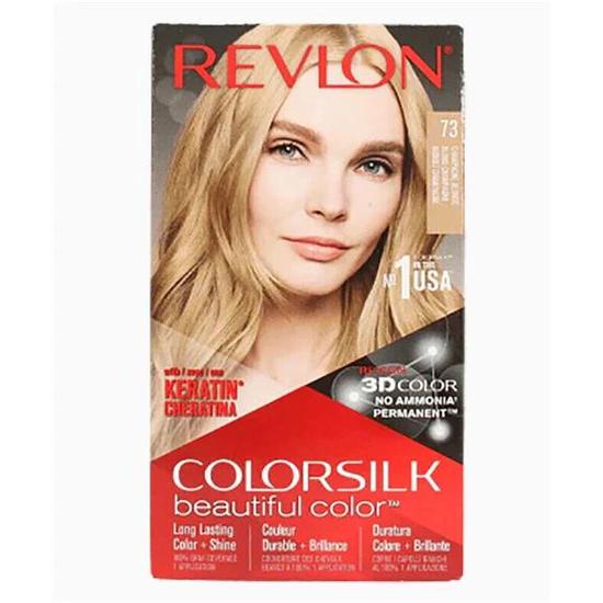 Revlon Coloursilk Beautiful Colour Permanent Hair Colour 73 Blonde Champagne