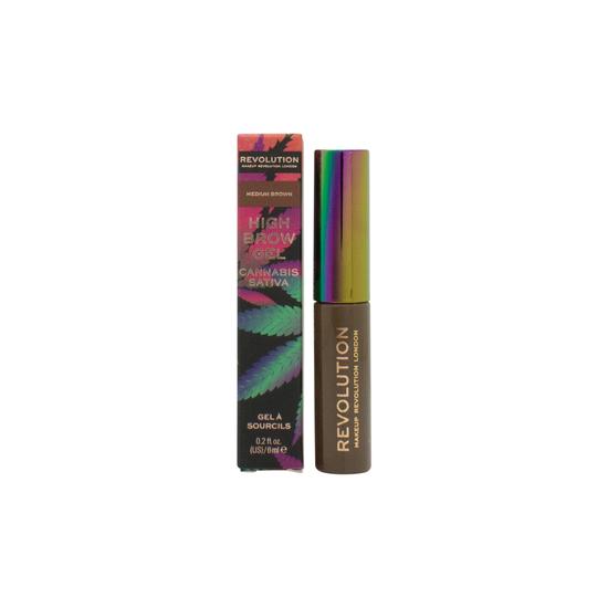 Revolution Cannabis Sativa High Brow Gel Medium Brown