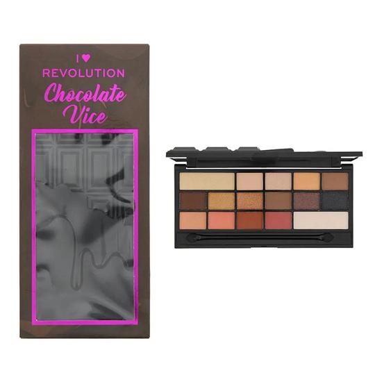 Revolution Chocolate Vice Eyeshadow Palette 2 x 2.44g