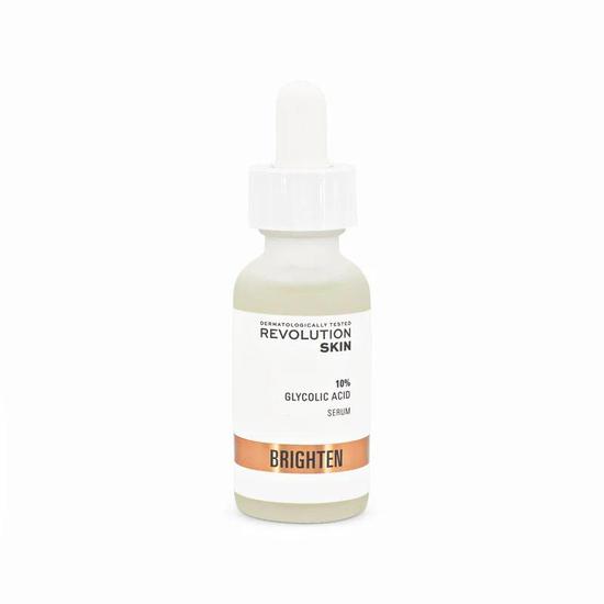 Revolution Skincare 10% Glycolic Acid Serum 30ml (Imperfect Box)