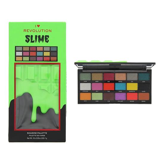 Revolution Slime Eyeshadow Palette 18 x 1g