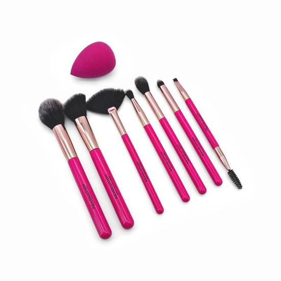 Revolution The Brush Edit 8 Piece Makeup Brush Gift Set Imperfect Box