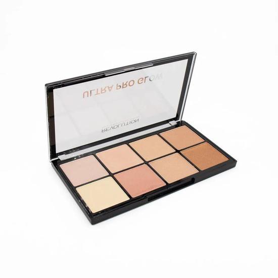 Revolution Ultra Pro Glow Highlighting Palette 8 x 2.5g (Imperfect Box)