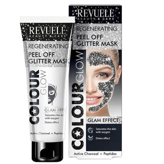 Revuele Colour Glow Regenerating Peel Off Glitter Mask 80ml