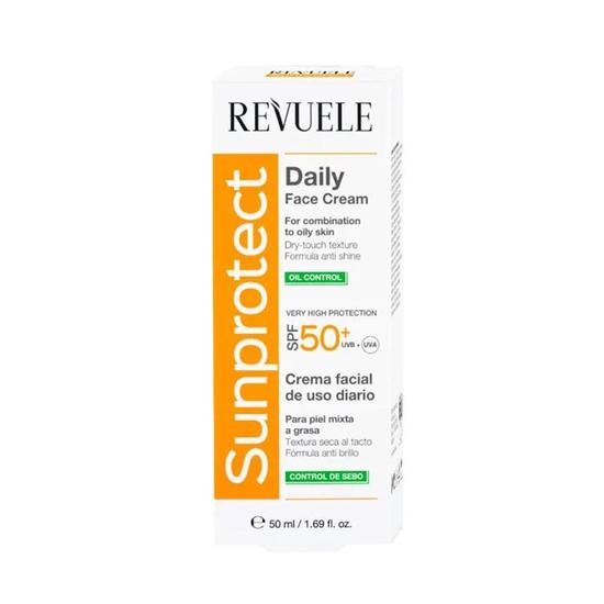 Revuele Sun Protect SPF 50 Plus Oil Control Daily Face Cream 50ml