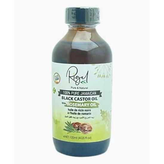 Rigel Pure Jamaican Black Castor Oil With Rosemary Oil 120ml