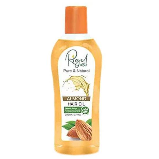 Rigel Pure & Natural Almond Hair Oil 200ml