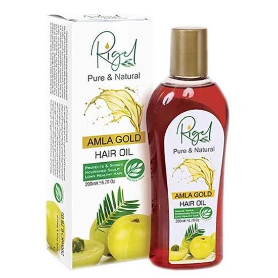 Rigel Pure & Natural Amla Gold Hair Oil 200ml