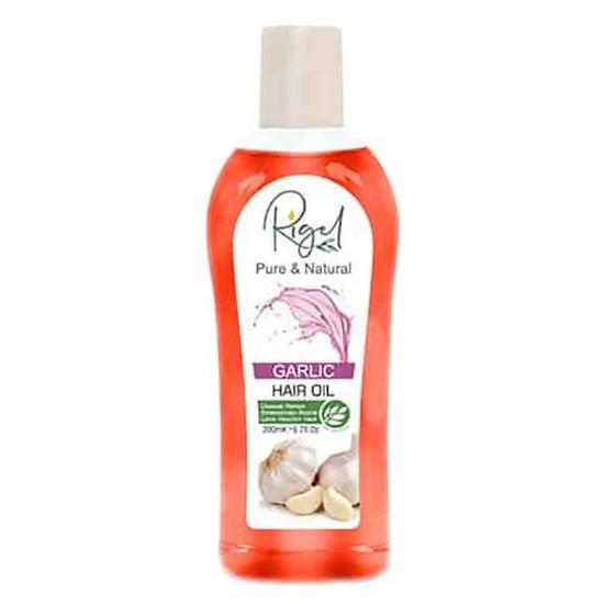 Rigel Pure & Natural Garlic Hair Oil 200ml