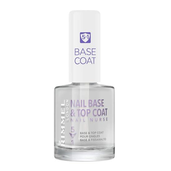 Rimmel 5 In 1 Nail Base & Top Coat Nail Nurse