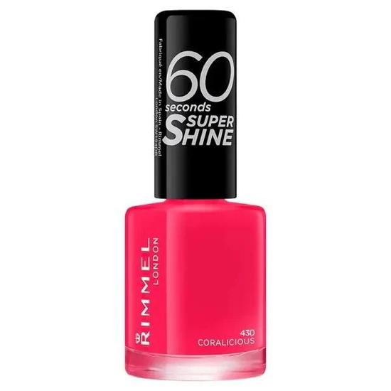 Rimmel 60 Seconds Super Shine Nail Polish Coralicious