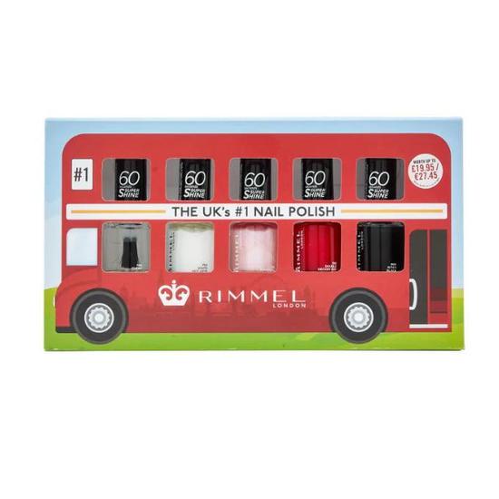 Rimmel Bus Nail Varnish Gift Set