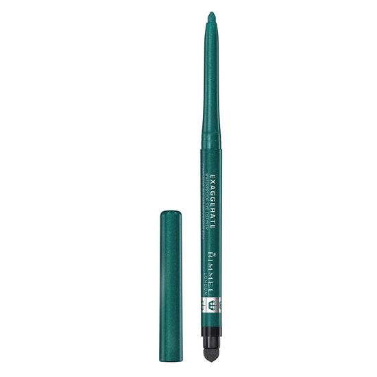 Rimmel Exaggerate Waterproof Eye Definer 250 Emerald Sparkle