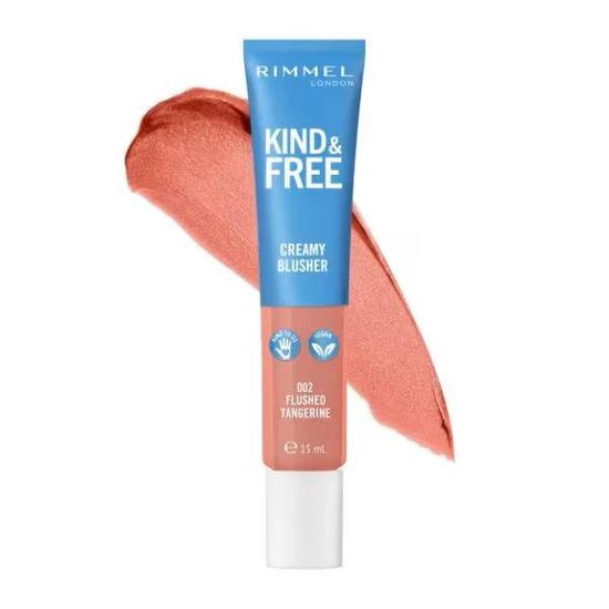 Rimmel Kind & Free Creamy Blusher 002 Flushed Tangerine